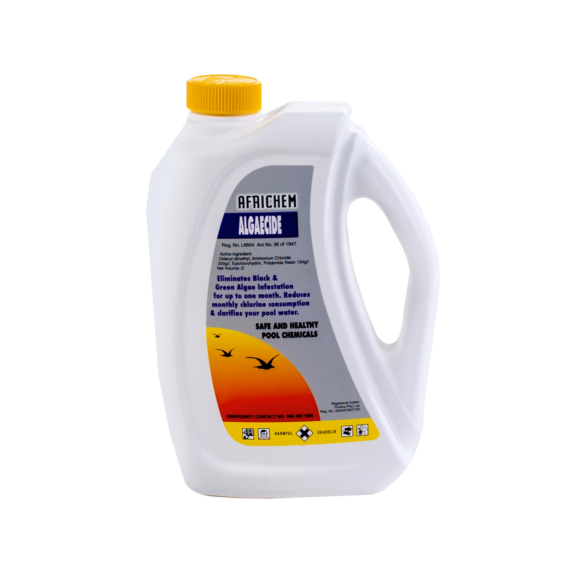 africhem algaecide 2l for swimming pool