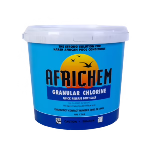 africhem granular chlorine 10kg for swimming pool