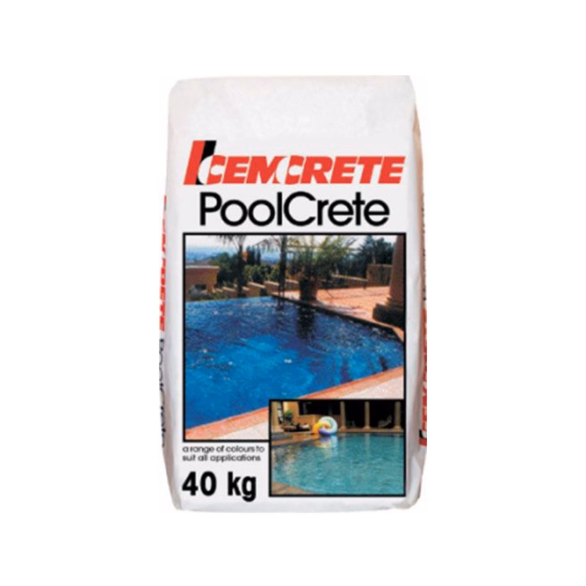 cemcrete pool plaster white 40kg for swimming pools