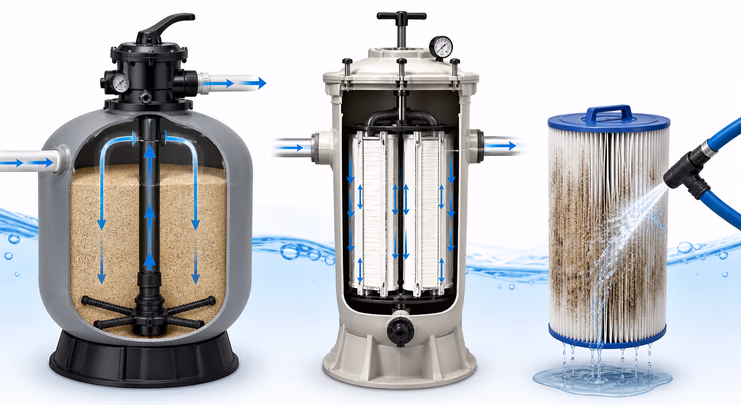 pool-filter-types-comparison